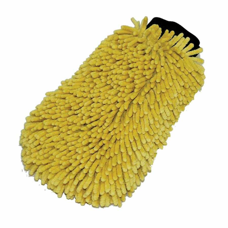 Long Chenille Microfiber Mitt