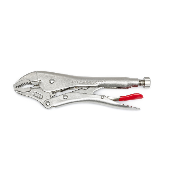 5" Curved Jaw Locking Plier With Wire Cutter
