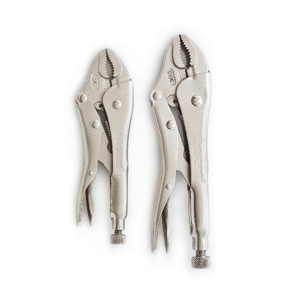 2-Piece Locking Pliers Set