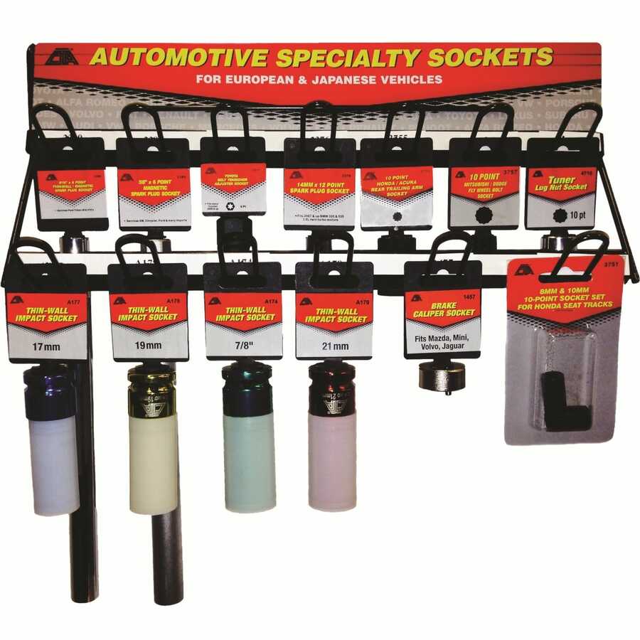 13 Pc. Specialty Socket Assortment