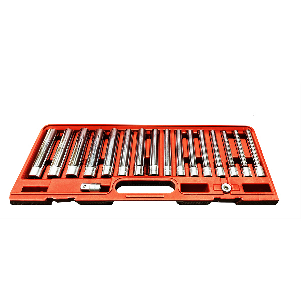 17 Pc. Deep Metric Socket Set