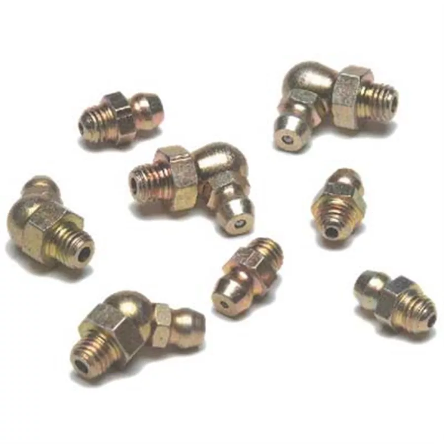 8 Pc Grease Fitting Set Metric