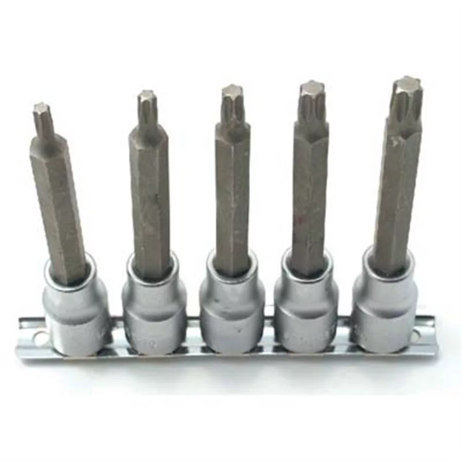 5 Pc Long Torx Socket Set