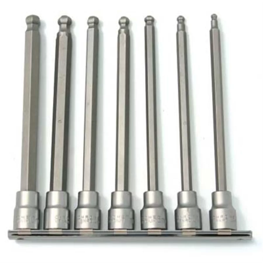 7 Pc SAE Long Ball Wrench Set