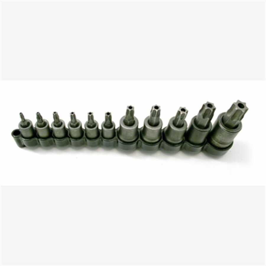 11pc Tamper Torx Socket Set