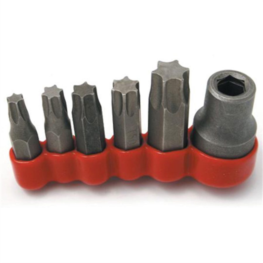 6 Pc Torx Bit Set