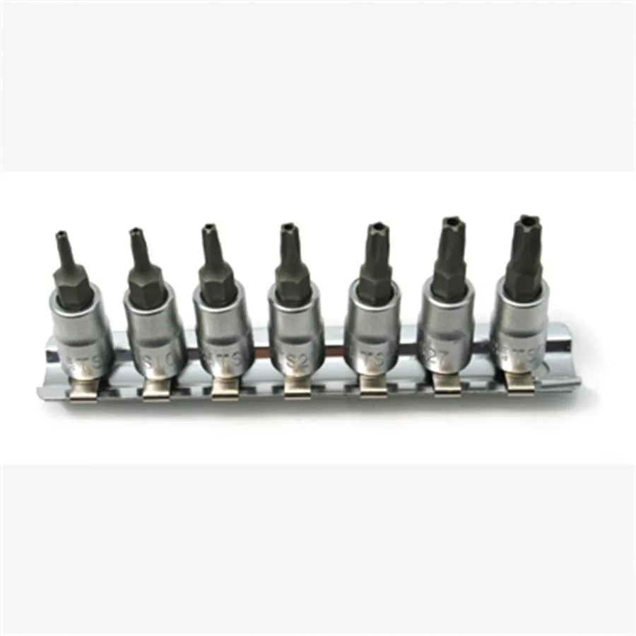 7pc Tamperproof 5-Point Bit Se