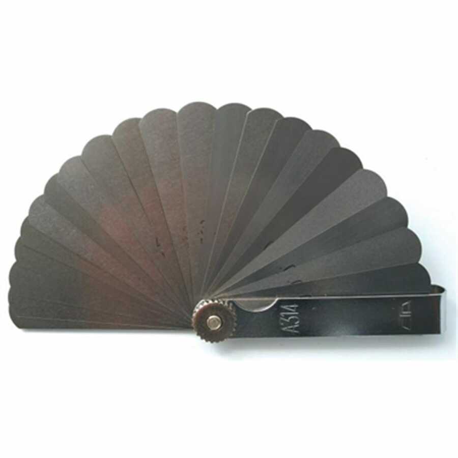 Feeler Gauge Set 25 Bld Metric