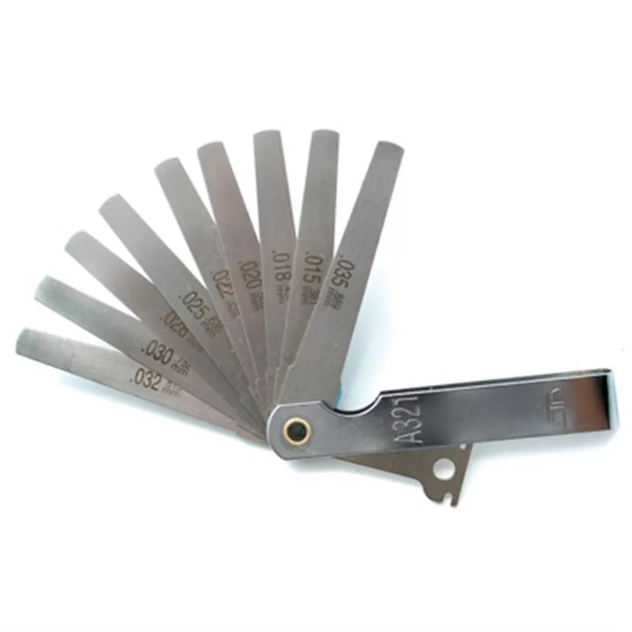 Feeler Gauge Set 9 Taper Blds