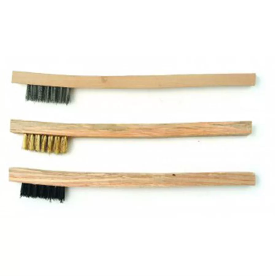 3 Pc Mini Scratch Brush Set