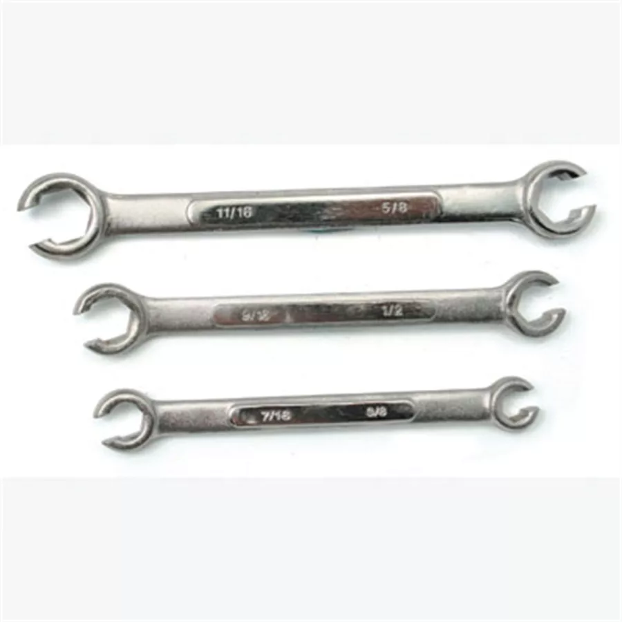 3pc Flare Nut Wrench Set-Metri