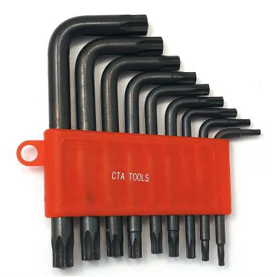 9 Pc Torx Key Wrench Set