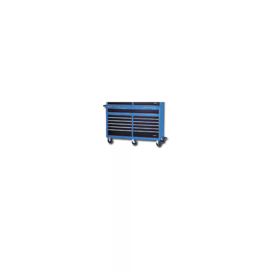 13-Drawer Mobile Tool Cabinet - 56 In - Black & Gold 13-Drawer Mobile Tool Cabinet - 56 In - Black & Gold