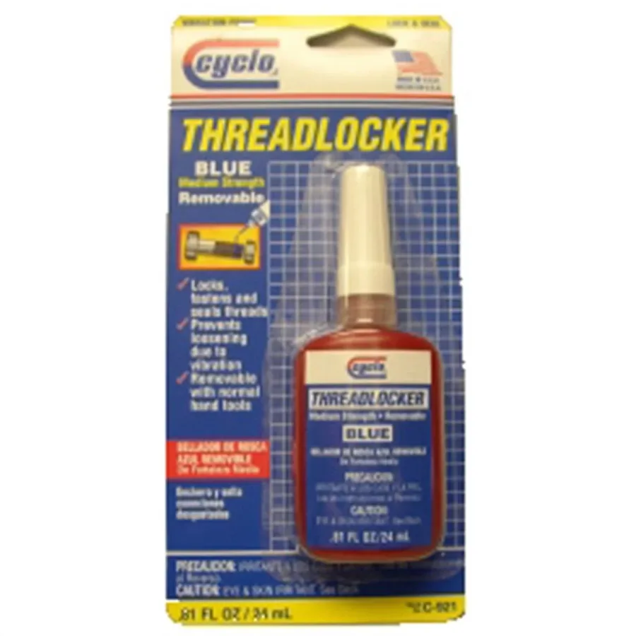 (image for) Blue Thread Locker 6mL 6pk