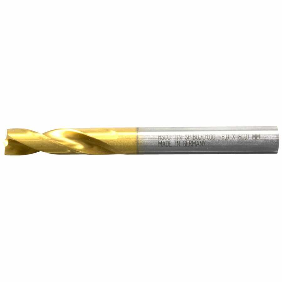 8 mm Titanium Coated HSCo Spot Weld Drill Bit