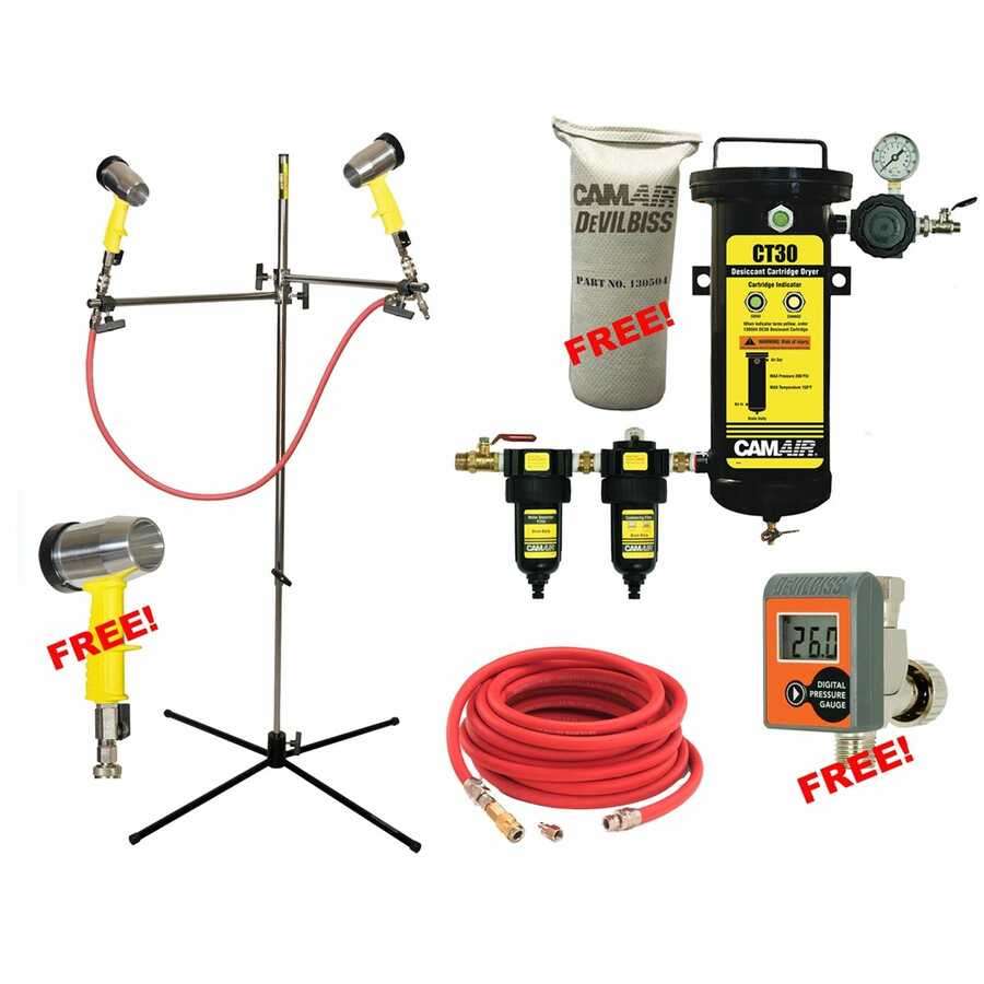DeVilbiss | 803374 | DeVilbiss 803374 Premium Waterborne Paint System Package