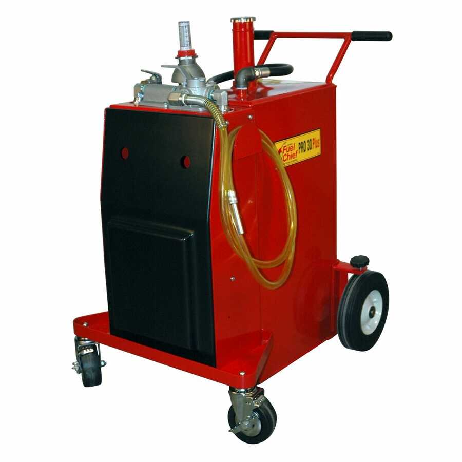 Pro 30 Plus, 30-Gal Steel Air Operated Gas Caddy UL Approved