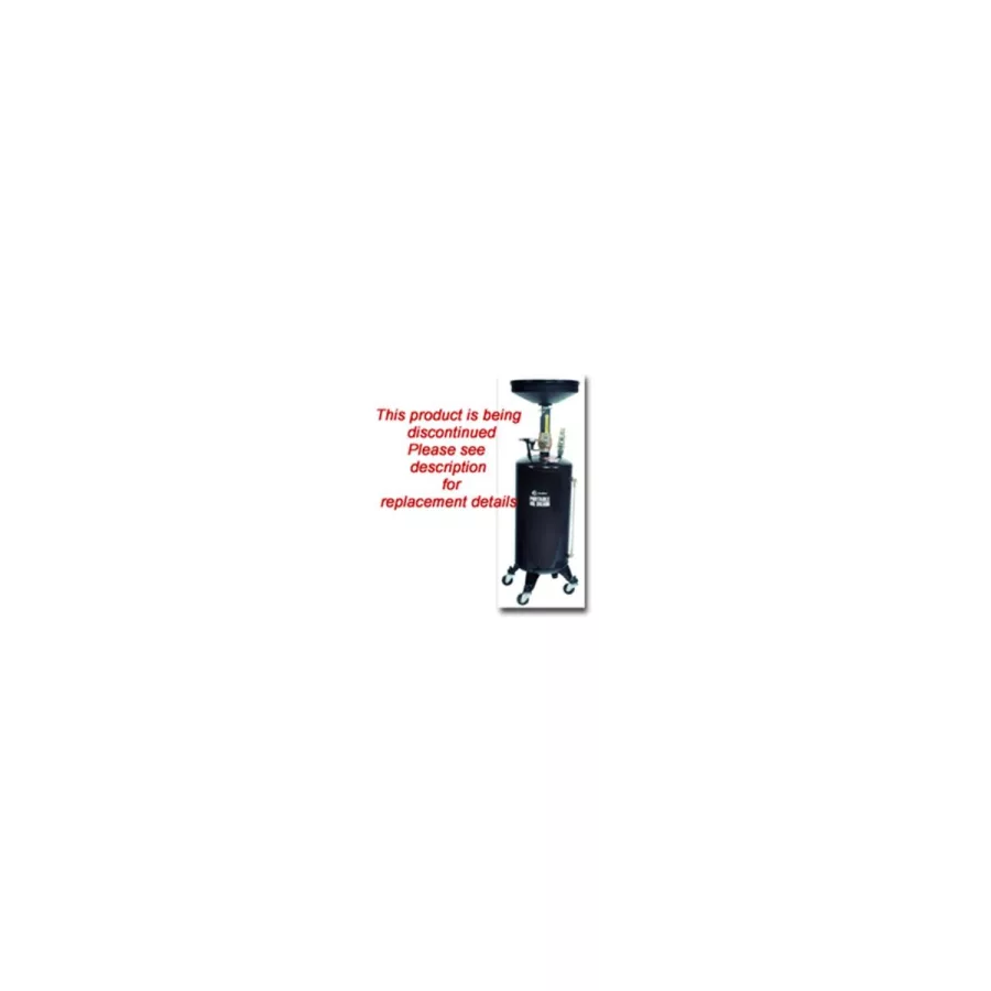 Self-Evacuating Portable Oil Drain - 20-Gallon