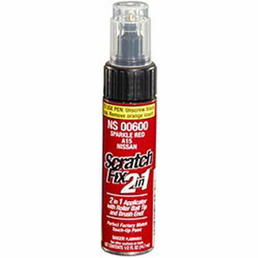 Krylon | NS00600 | Krylon Nissan Touch-Up Paint Pen - Sparkle Red NS00600