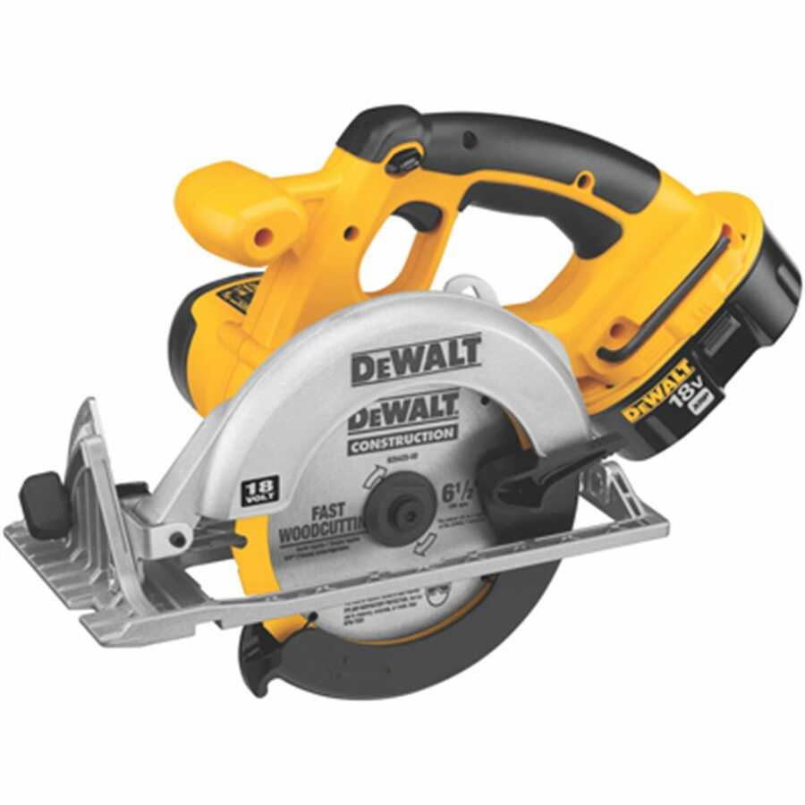 DeWALT DC390K 6-1/2 In 18V Cordless XRP Circular Saw Kit