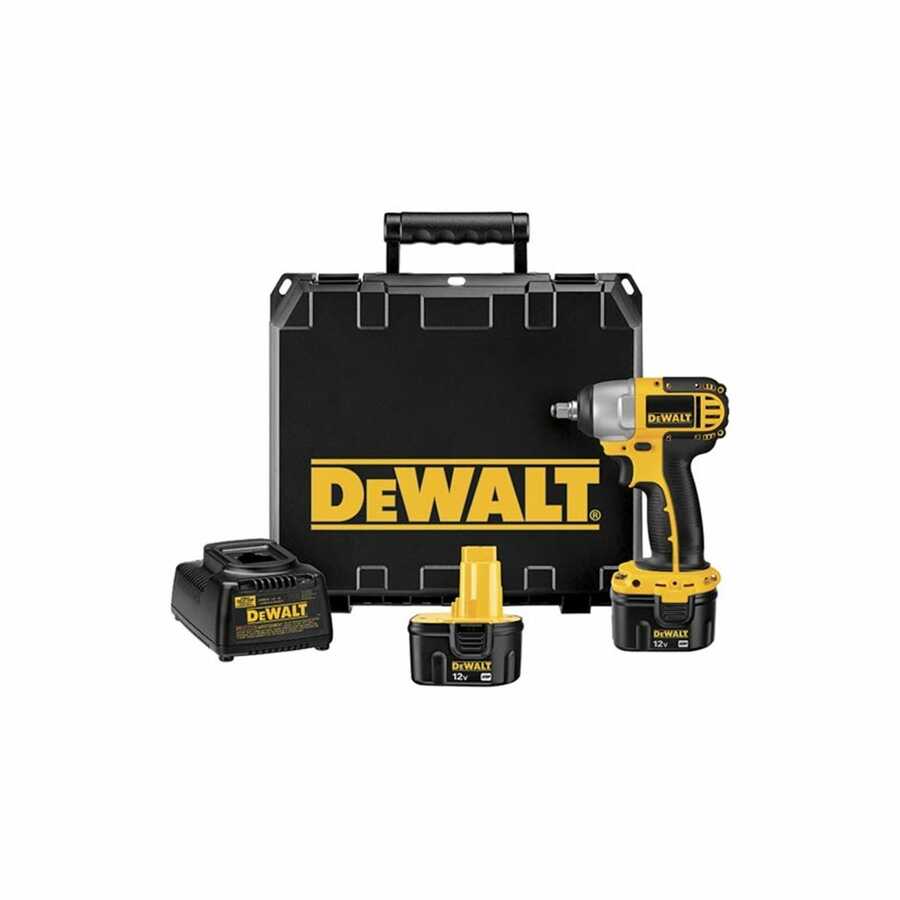 DeWALT DC841KA 3/8 In 12V Cordless XRP Impact Wrench Kit