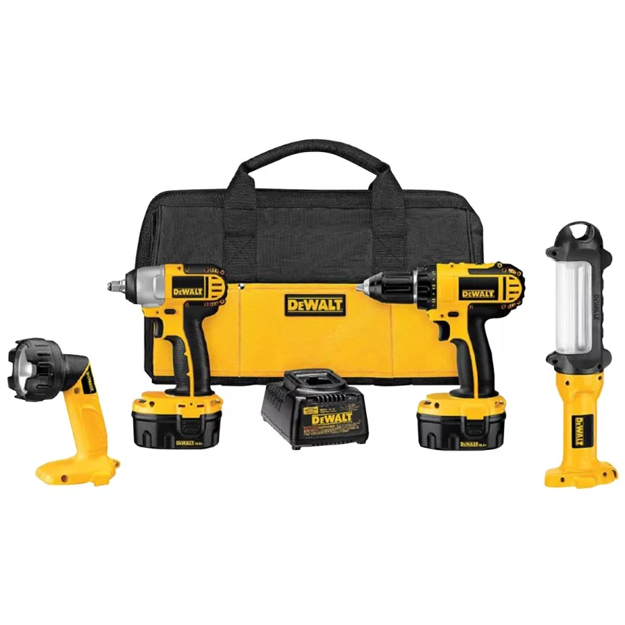 c. 14.4V Automotive Technicians 4-Tool Combo Kit