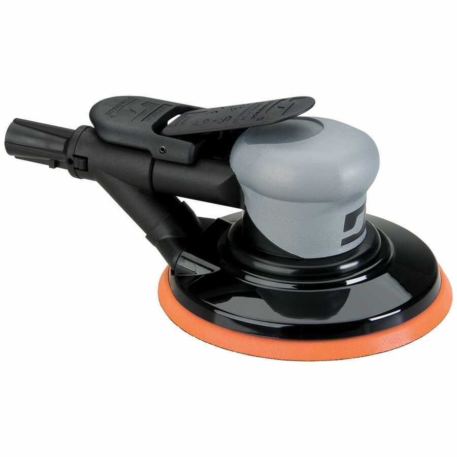 6" Silver Supreme Central Vac Sander (3/32" orbit)