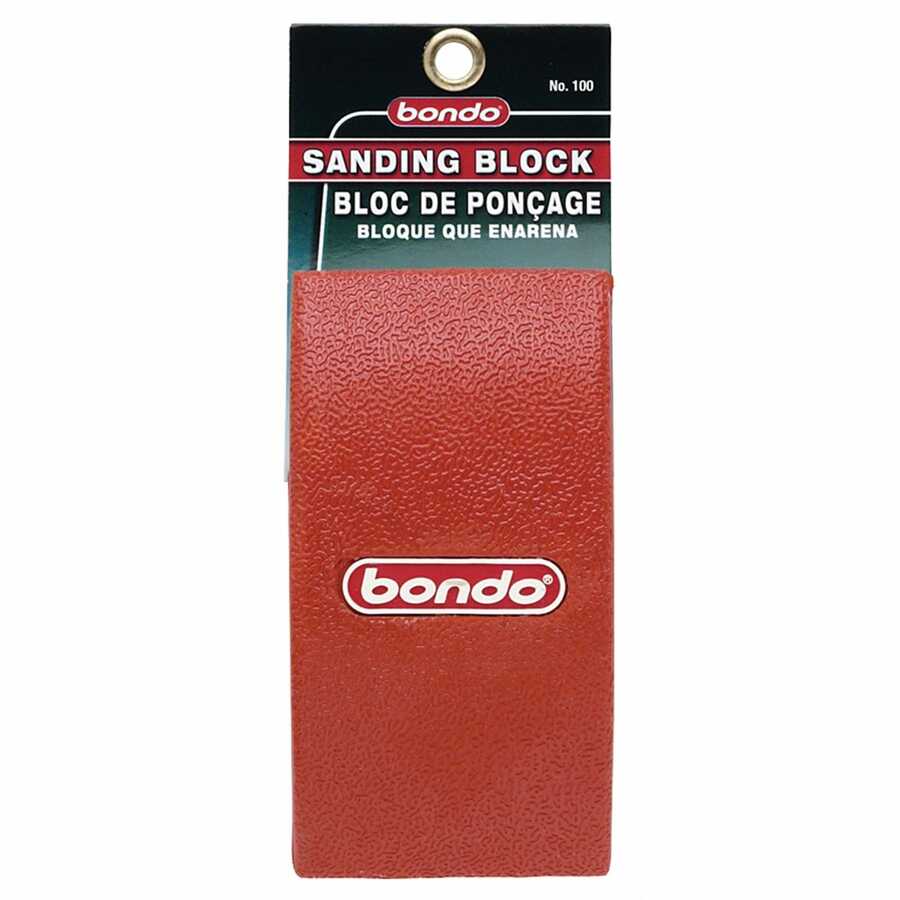 Bondo Sanding Block