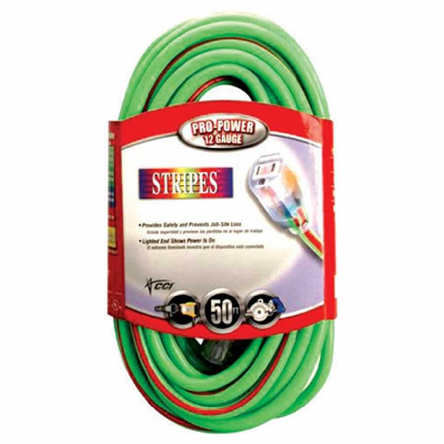 50 Ft Extension Cord Green/Red