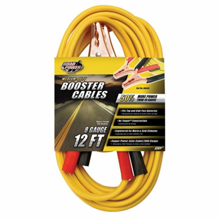 Booster Cable 12' 200 Amp 8GA