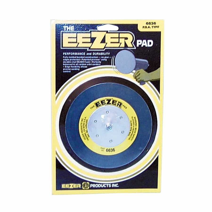 Round Sanding Pads 6 In Epoxy Fiberglass PSA