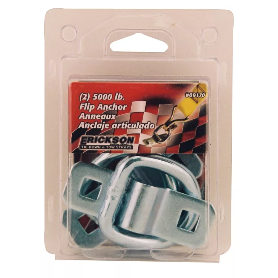 2-PK ANCHOR RING, FLIP TYPE, 5000 LB 2-PK ANCHOR RING, FLIP TYPE, 5000 LB