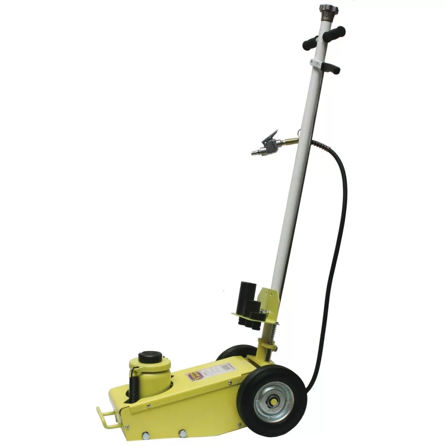 Yellow Jackit 25 Ton 2 Stage Air/Hydraulic Jack Yellow Jackit 25 Ton 2 Stage Air/Hydraulic Jack