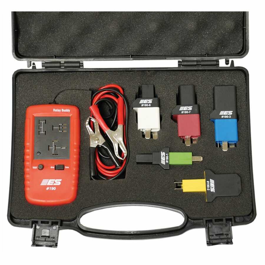 Electronic Specialties 193 12/24 Volt Diagnostic Relay Buddy Pro Test Kit