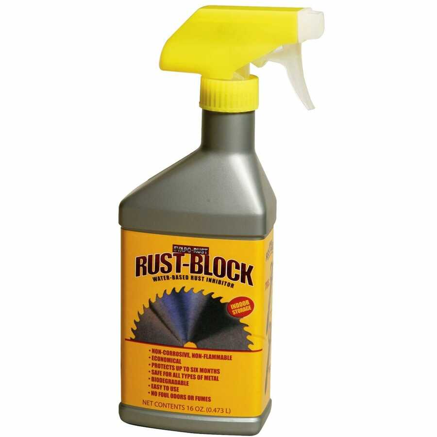 4pc case 16oz Rust Block rust inhibitor w/ trigger