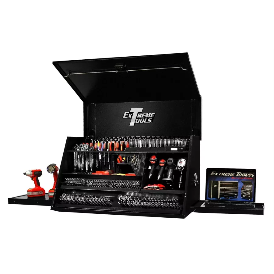 41" Deluxe Portable Workstation, Textured Black