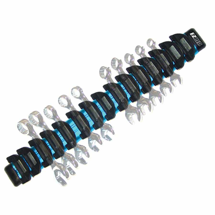 Magnetic Wrench Holder - 15 Slot - Blue