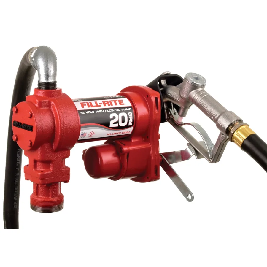 (image for) 12V Fuel Transfer Pump Kit 20GPM