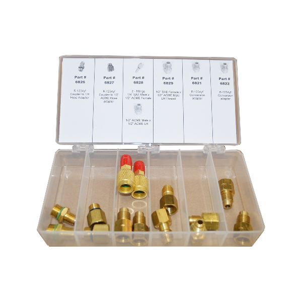 R1234yf Adapter Assortment
