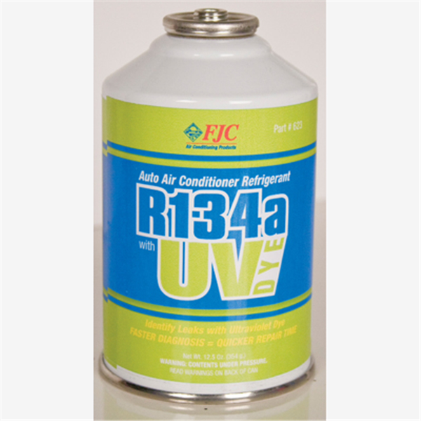 R134A REFRIDGE W/UV DYE (12.5)