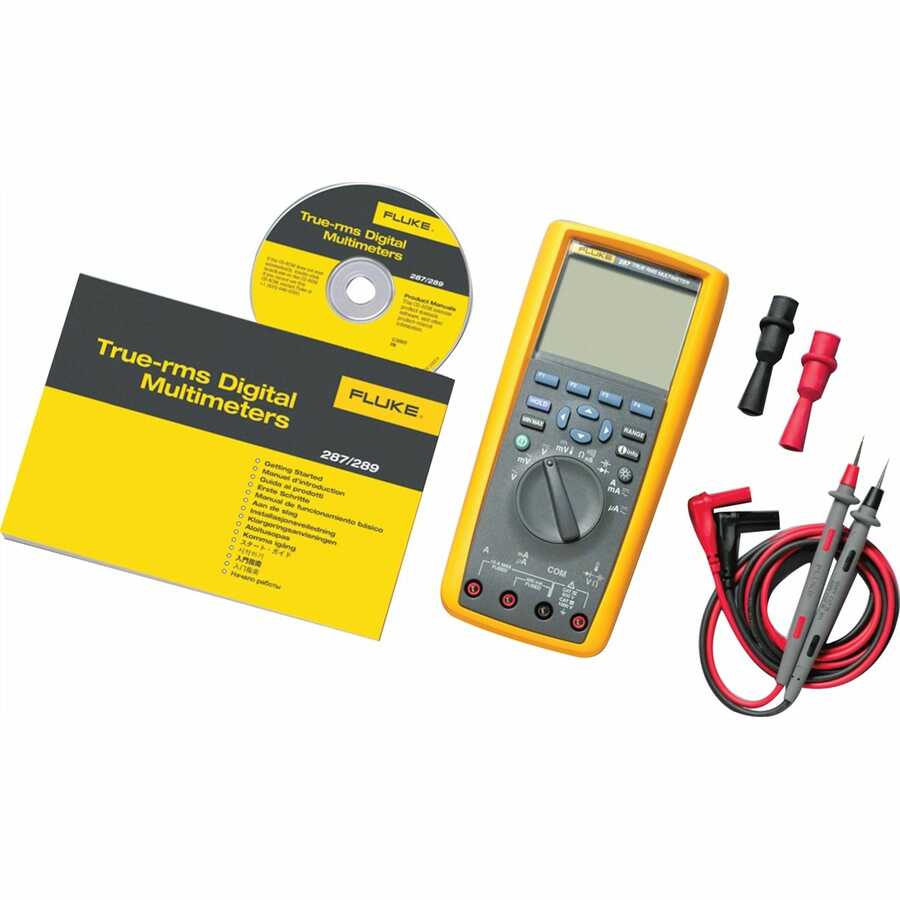 10A Rating Replacement Test Leads For All Fluke Handheld Digital Meters Except 8060A And 8062A Comfort-Grip Probes With PVC-Insulated Leads Fluke 48 Hard Point Test Lead Set 1,000V Electrical Tool 