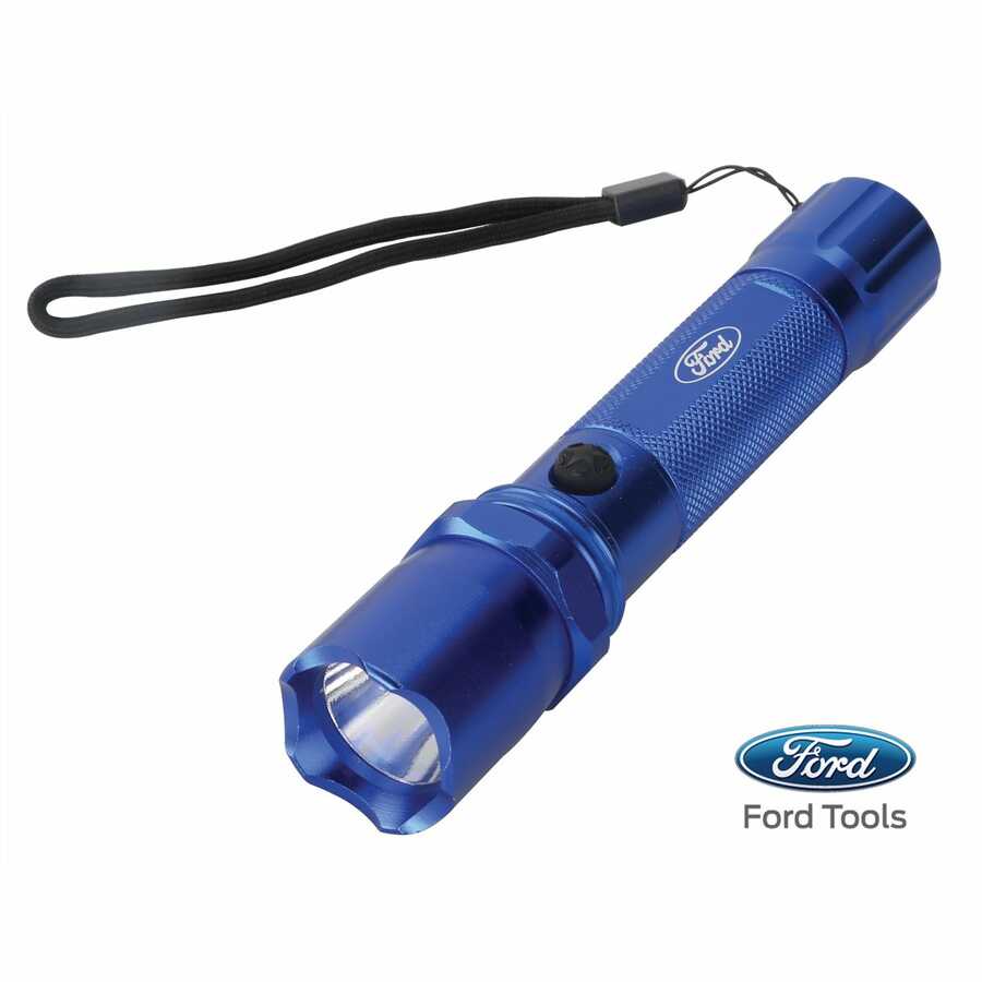 Alum. Rechargeable Flashlight 120 Lumens
