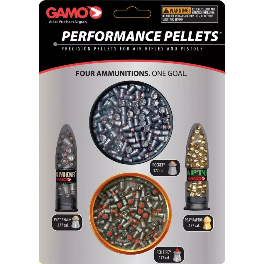 Combo Pack .177 cal. High Performance Pelletts