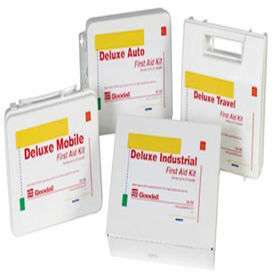 Deluxe Travel First Aid Kit 62 Pc