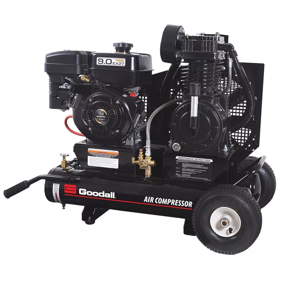 Portable Air Compressor, 17.2 cfm, 2 stage