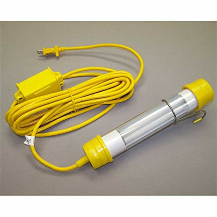 Stubby Fluorescent Light - 25 Ft Cord w/Switch w/ In-line Ballas