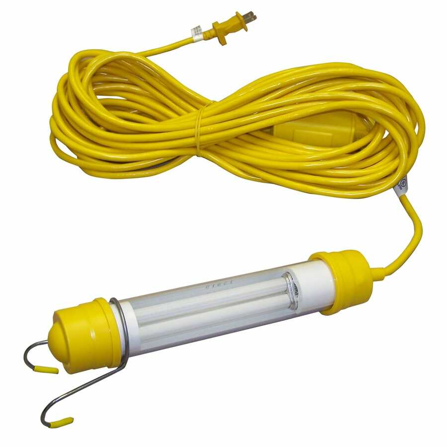 Stubby(TM) Fluorescent Light - 50 Ft Cord w/Switch, w/In-line B