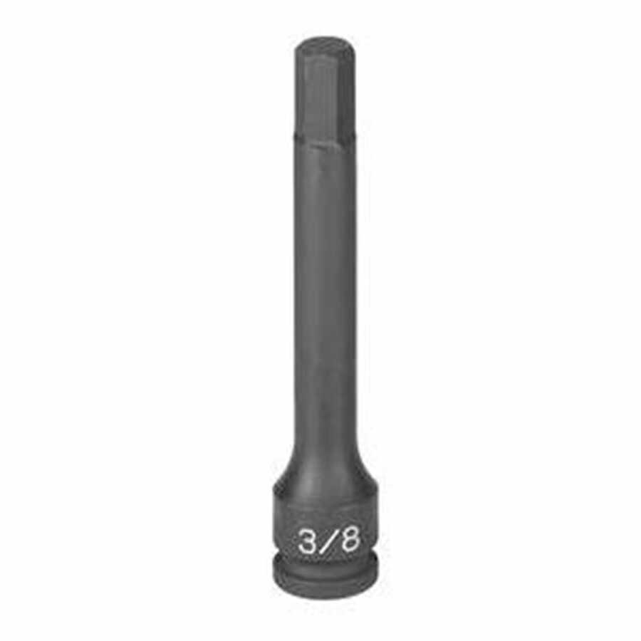 3/8 Inch Hex Driver 4 Inch Length 3/16 Inch
