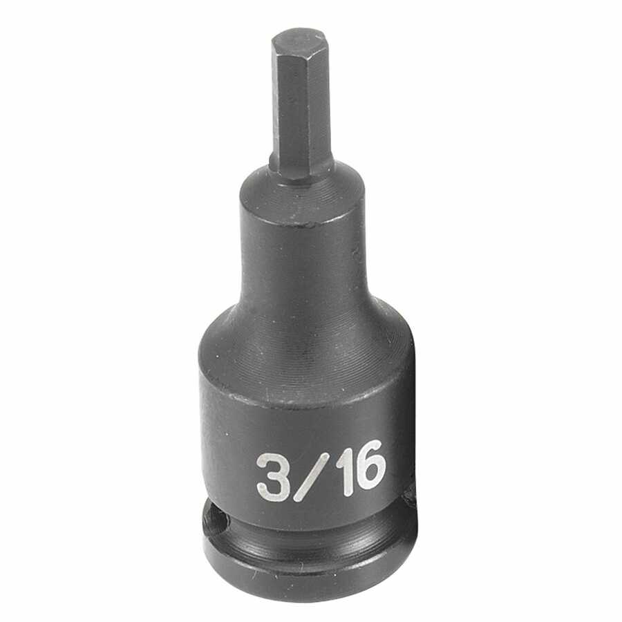 3/8 Inch Drive Factional Hex Driver 3/16 Inch