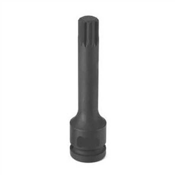 1/2" Drive x M16 Tamper Proof Triple Squre 4" Length Impact Sock